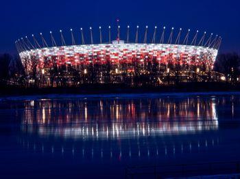 Stadion Narodowy nocą