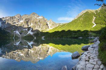 Tatry odbijające się w Morskim Oku