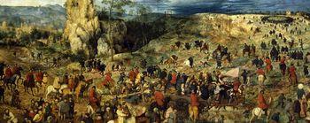 Droga krzyżowa, fragment, Bruegel