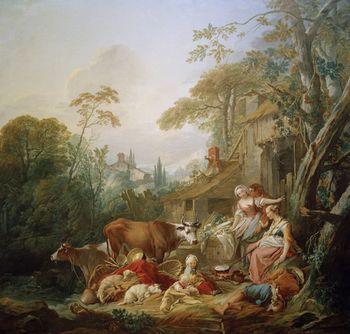 Idylle Rurale, Boucher