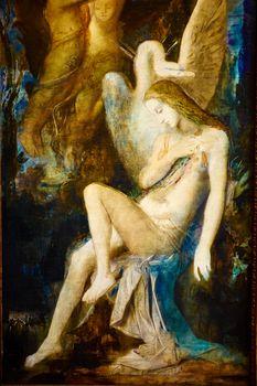 Leda, Moreau