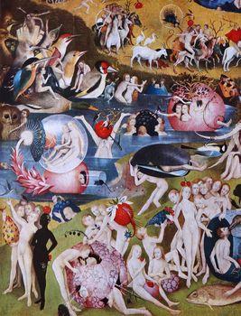 Ogród rozkoszy ziemskich, tablica środkowa detal 3, Hieronim Bosch