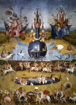 Ogród rozkoszy ziemskich, tablica środkowa, detal 8, Hieronim Bosch