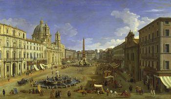 Piazza Navona, Rome, Canaletto