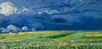 Pole pszenicy przed burzą, Vincent van Gogh