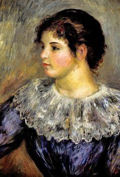 Portrait of a young woman, Auguste Renoir