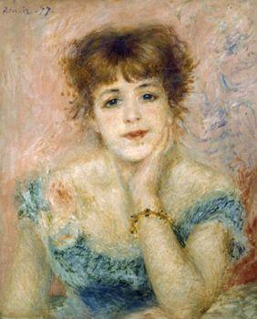 Portret Jaenne Samary, Auguste Renoir