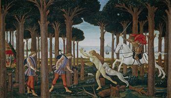 The Story of Nastagio degli Onesti, Botticelli