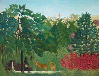 The waterfall, Rousseau