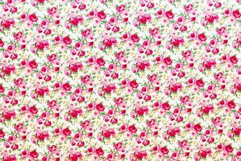 Różany wzór w stylu vintage