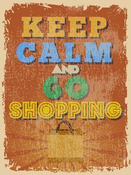 Keep calm and go shopping