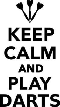Keep calm and play darts