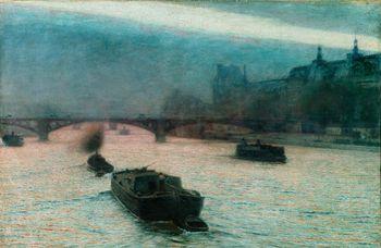 Wieczór nad Sekwaną, Aleksander Gierymski