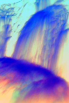 Wodospad. Abstrakcja