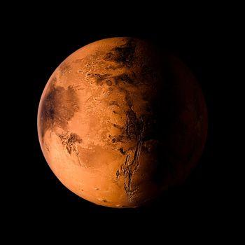 Zaćmienie na tle planety