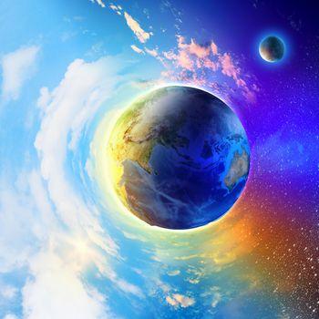 Ziemia dniem i nocą