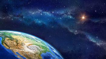 Cyklon widziany z kosmosu