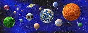 Ilustracja układu planetarnego