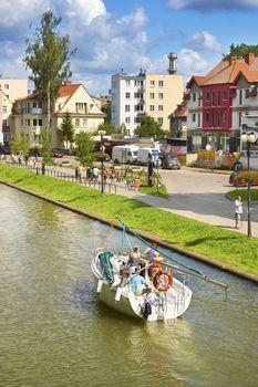 Kanał Łuczański w Giżycku