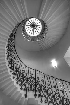 Klatka schodowa w kształcie wiru