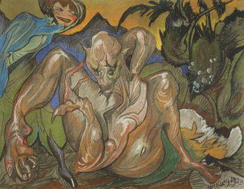 Kompozycja, Szatan, Stanisław Ignacy Witkiewicz