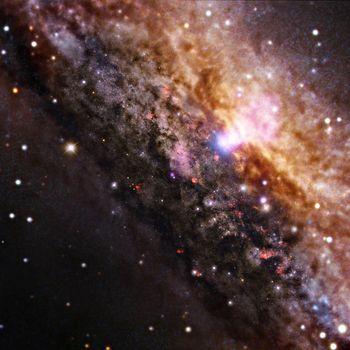 Galaktyka usiana gwiazdami