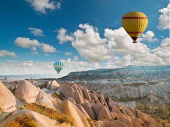 Balon nad regionem Cappadocia, Turcja