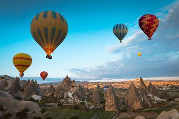 Balony nad Cappadocia. Turcja