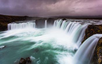 Wodospad Godafoss, Islandia