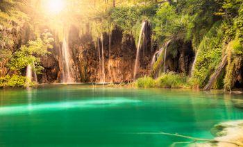 Wodospad Plitvice. Chorwacja