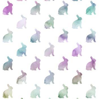 Króliki z motywem ombre