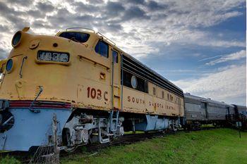  Lokomotywa z Dzikiego Zachodu znana jako South Dakota Central.