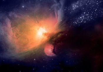 Mgławica. Chmura gazu i pyłu blokuje światło odległych gwiazd