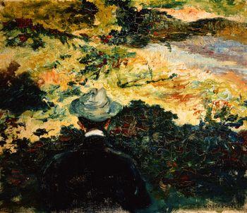 Nad stawem, Władysław Podkowiński