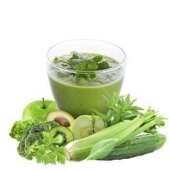 Napój z zielonych owoców i warzyw