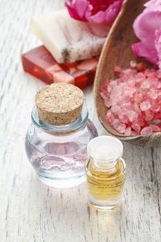 Olejek i sól do kąpieli