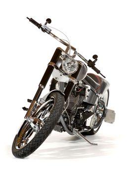 Motocykl w stylu retro