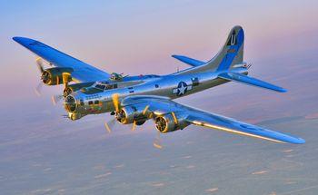 Samolot Boeing B-17. Bombowiec