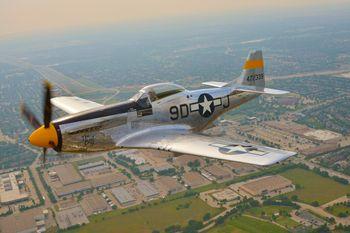Samolot myśliwski Mustang P-51