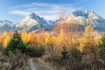 Jesienny krajobraz w Tatrach