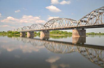 Malowniczy most na Wiśle
