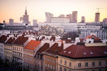 Panorama starej i nowej Warszawy