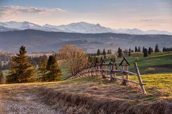 Wiosenny krajobraz w Tatrach