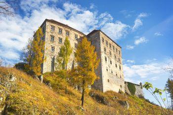 Zamek w Pieskowej Skale zbliżenie