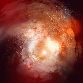 Pomarańczowa mgławica