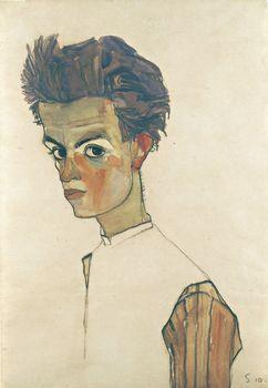 Autoportret, Schiele