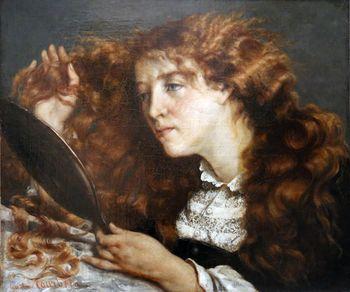 La belle irlandaise, Courbet