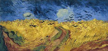 Pole pszenicy z krukami, Vincent van Gogh