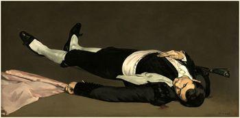 The Dead Toreador, Manet