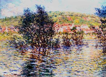 Vetheuil, View From Lavacourt, Monet